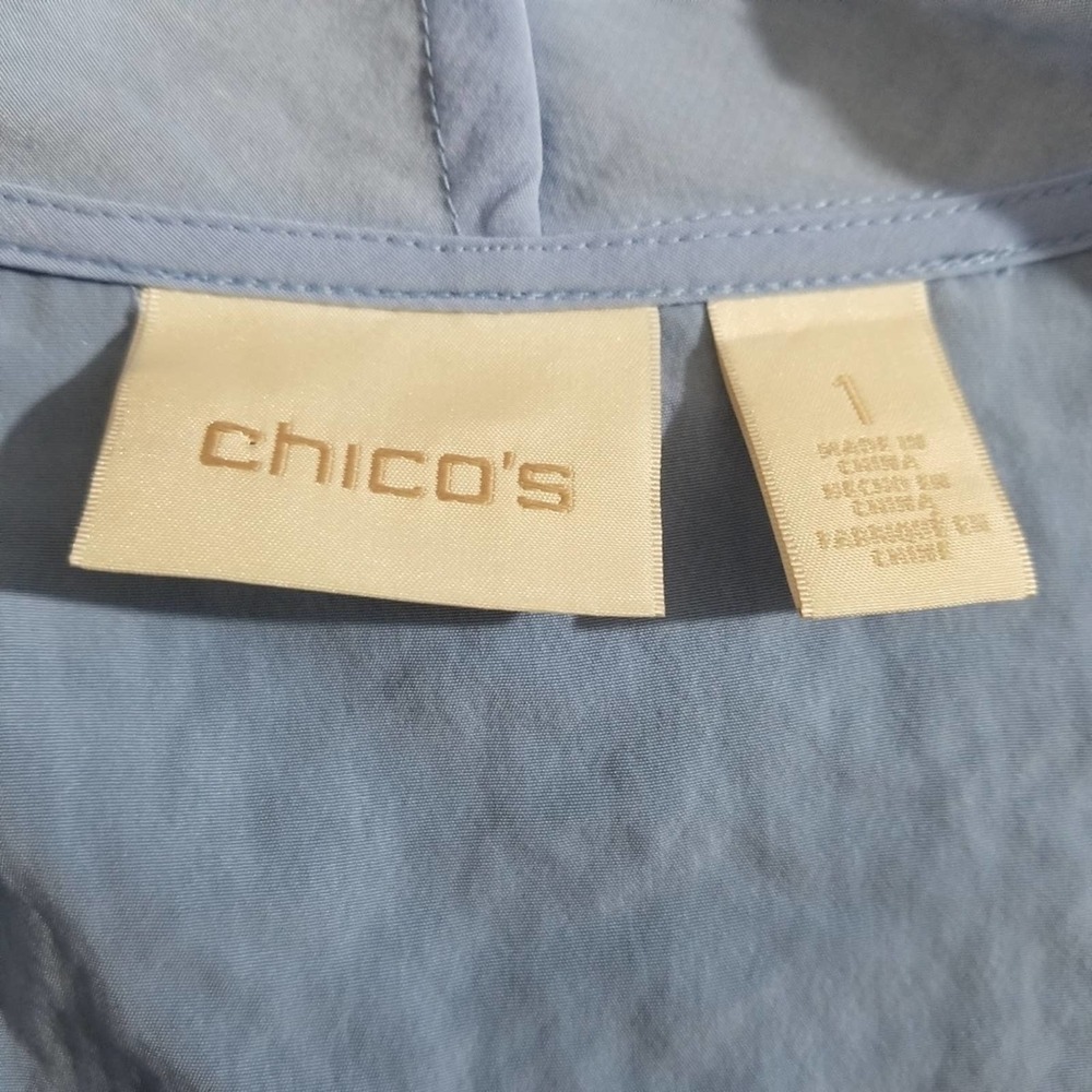 Chicos Buttonless Blazer Size 1 - image 6